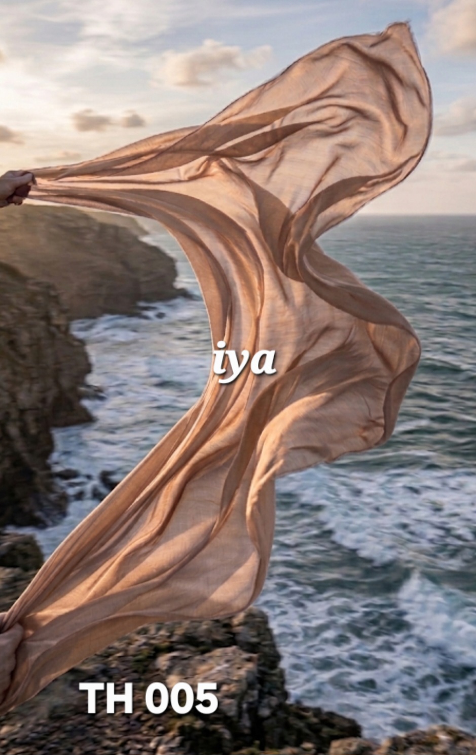 IYA HIJAB HALF - MOON CUT WITH A PRE-FOLDED FRONT - Image 3