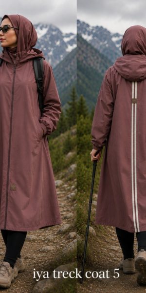 Ultra-Lightweight Longline Waterproof Trail Jacket [ Tea Pink ]