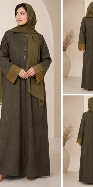 IYA KIMONO EARTHY OILVE