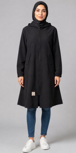EVERYDAY IYA ESSENTIAL HOODED COAT